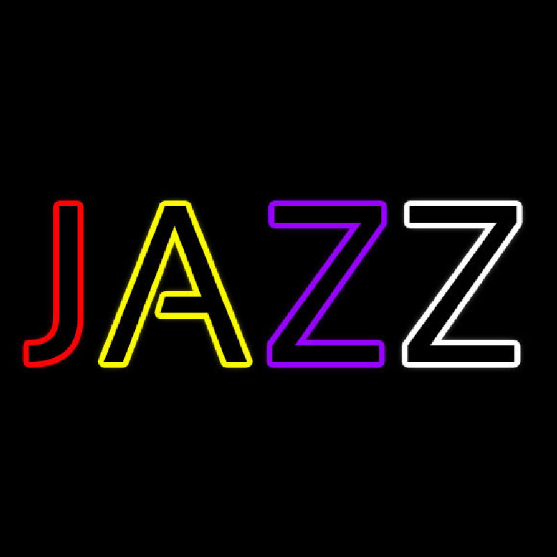 Jazz Multicolor 2 Leuchtreklame