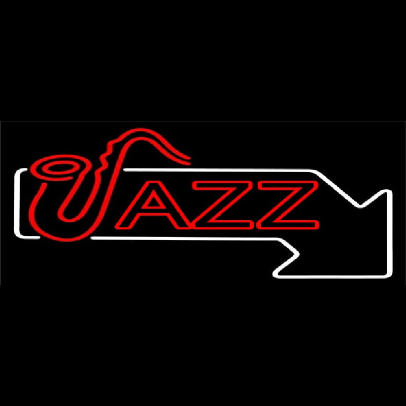 Jazz Red 1 Leuchtreklame