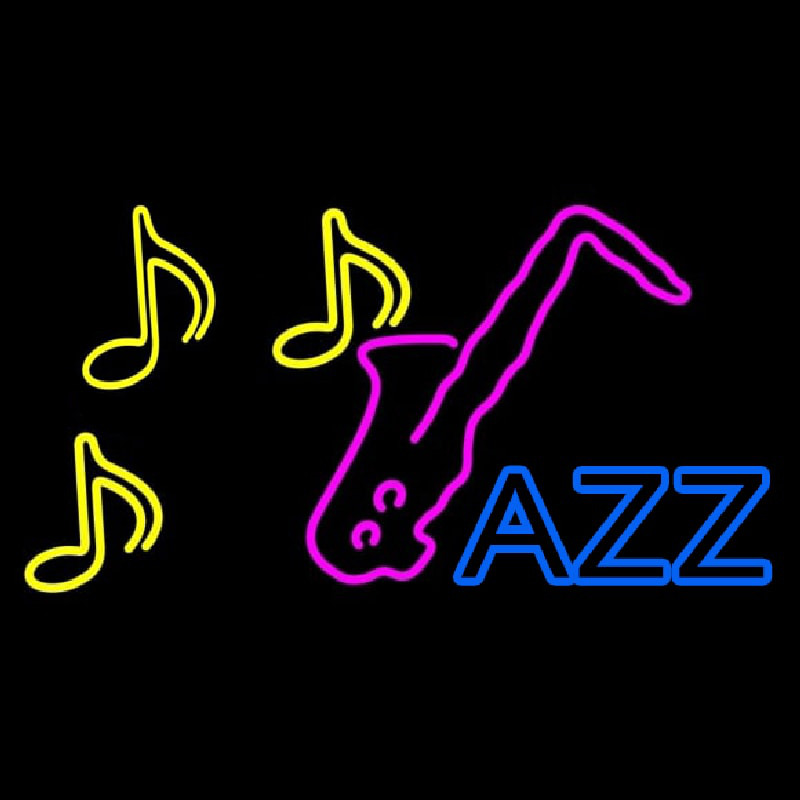Jazz With Logo 1 Leuchtreklame