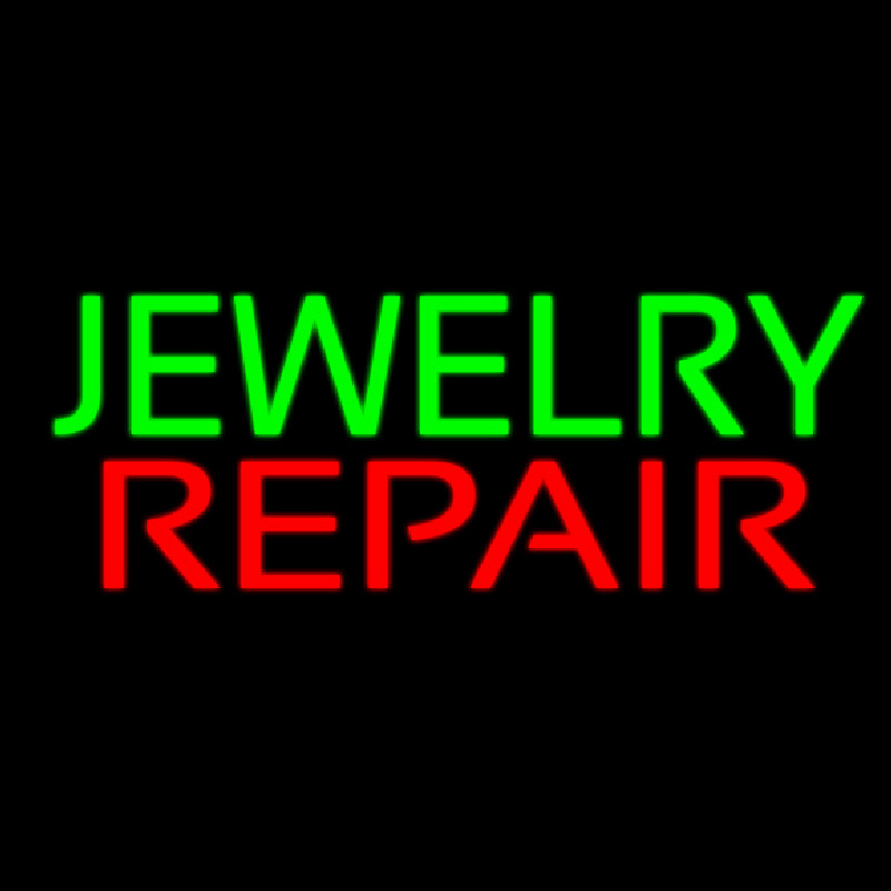 Jewelry Repair Block Leuchtreklame
