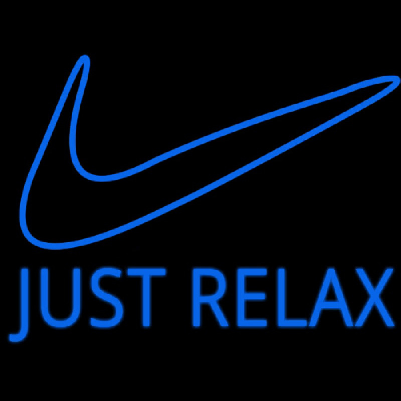 Just Rela  Leuchtreklame