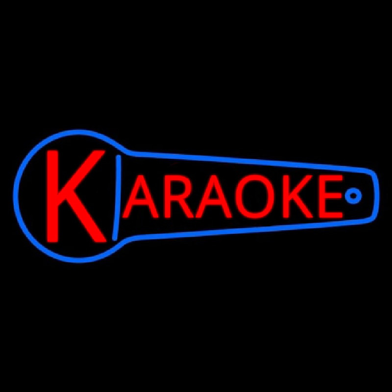 Karaoke Block 3 Leuchtreklame