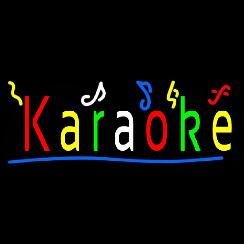 Karaoke Leuchtreklame