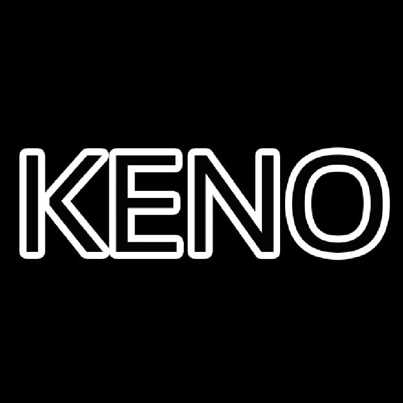 Keno 2 Leuchtreklame