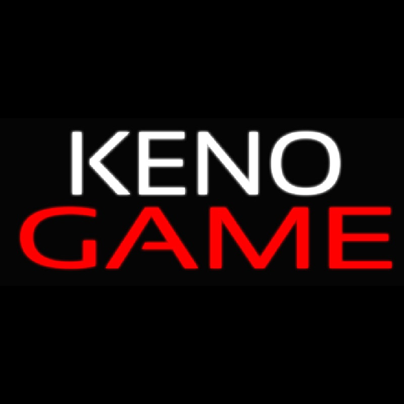 Keno Gems 3 Leuchtreklame
