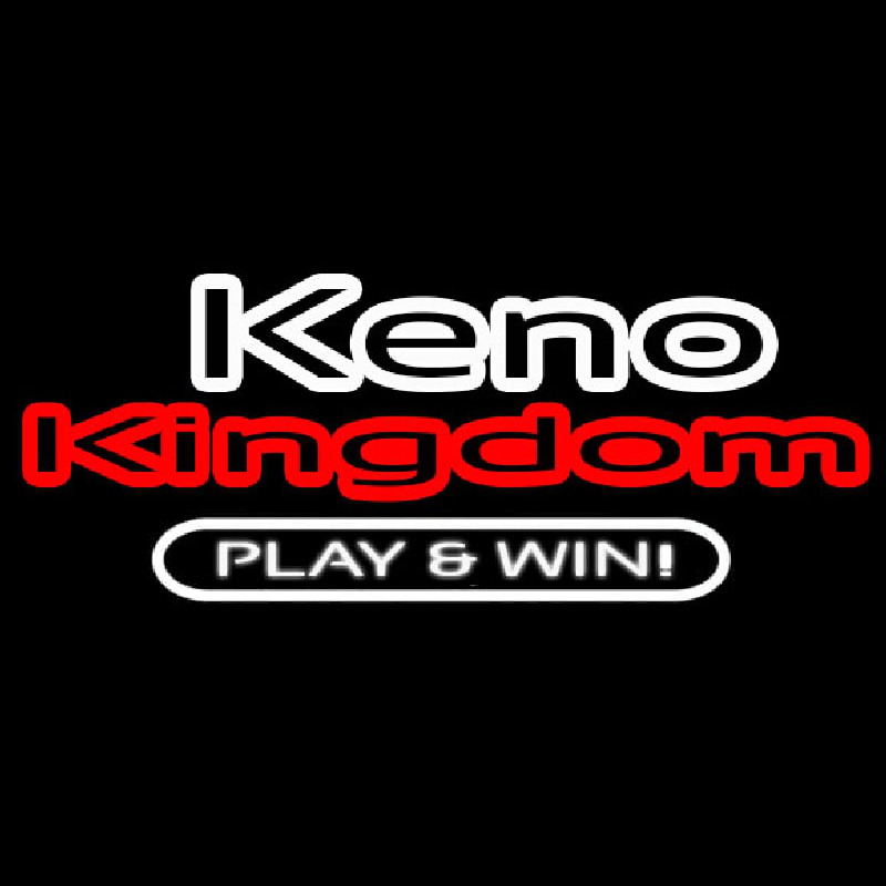 Keno Kingdom 1 Leuchtreklame