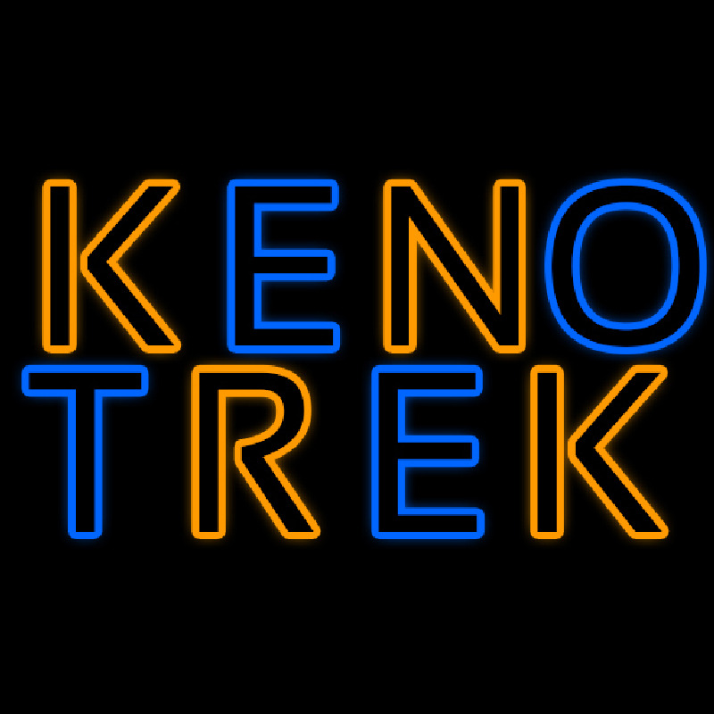 Keno Trek 1 Leuchtreklame