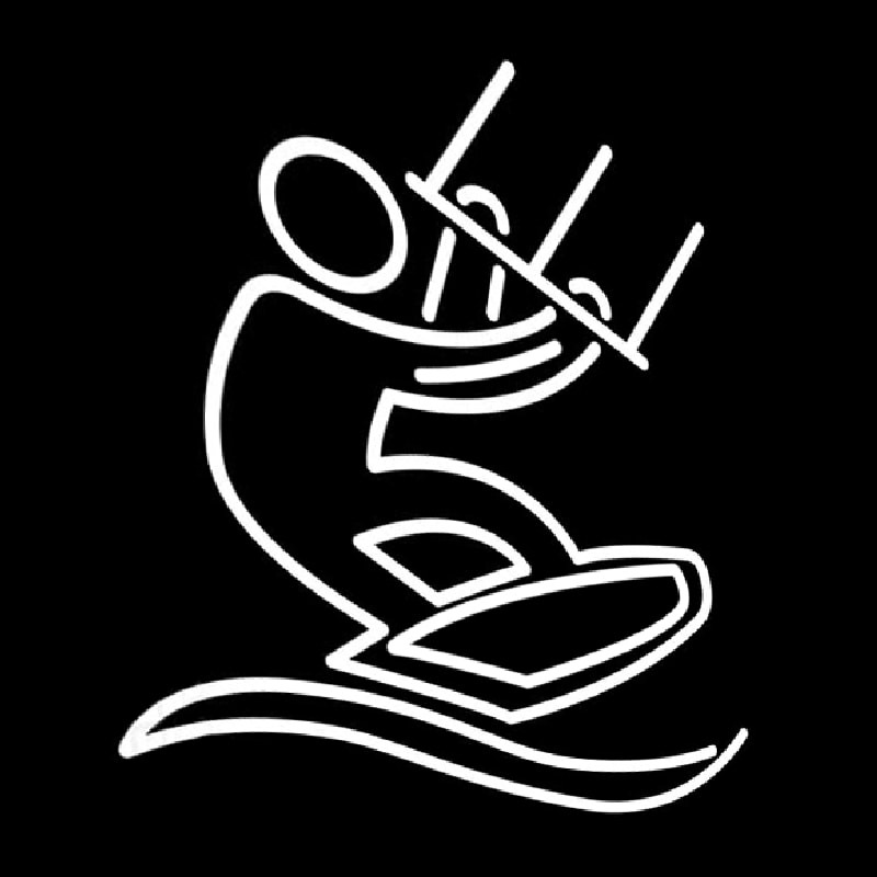 Kite Surfing Leuchtreklame