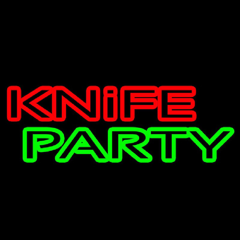 Knife Party 1 Leuchtreklame