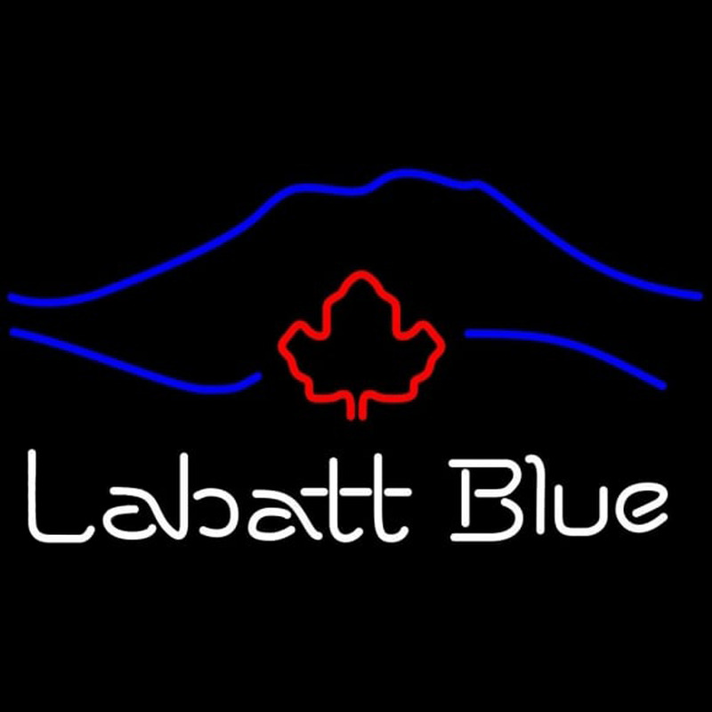 Labatt Blue Mountain Beer Sign Leuchtreklame