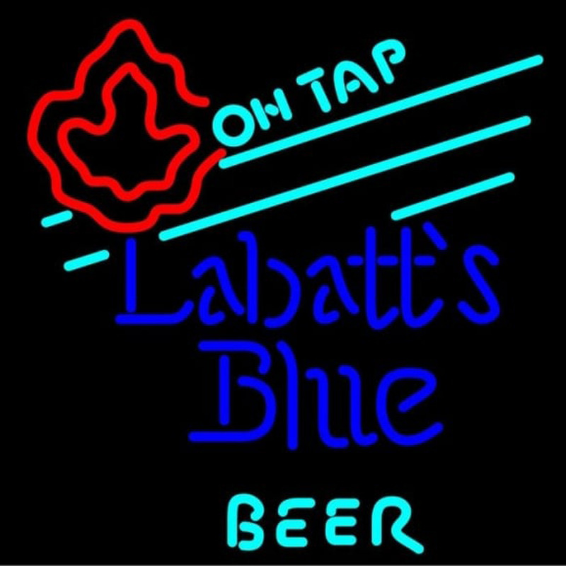Labatt Blue On Tap Beer Sign Leuchtreklame