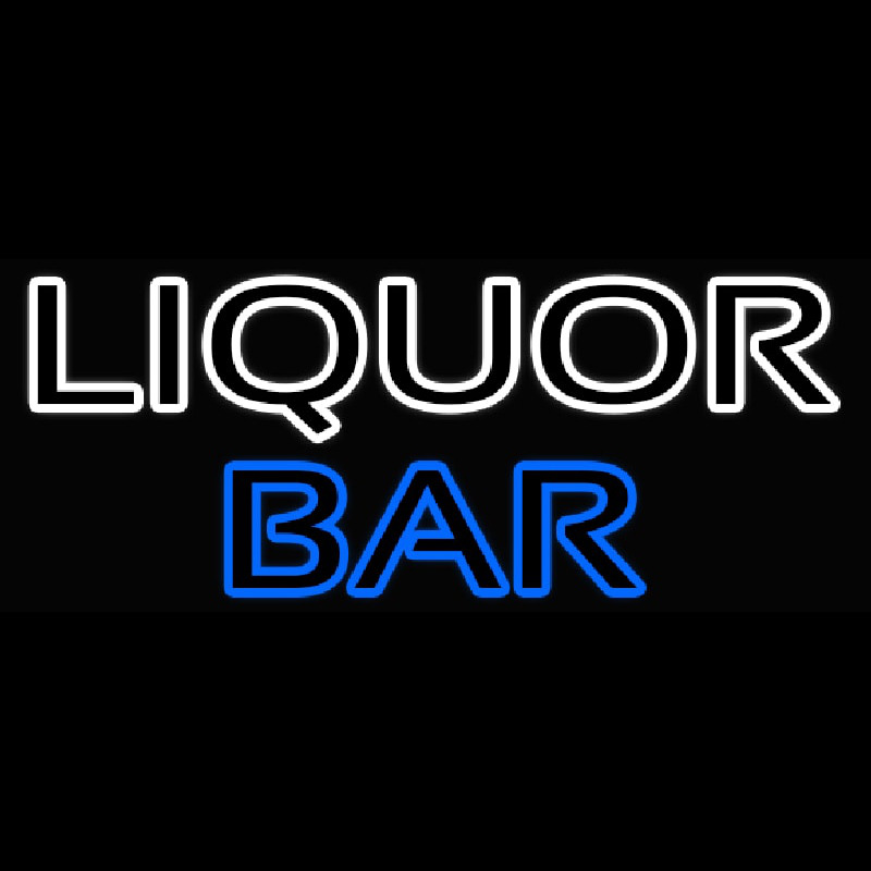 Liquor Bar 2 Leuchtreklame