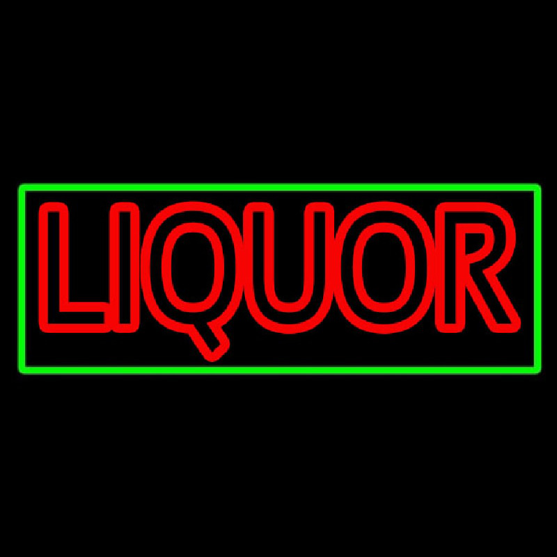 Liquors Leuchtreklame