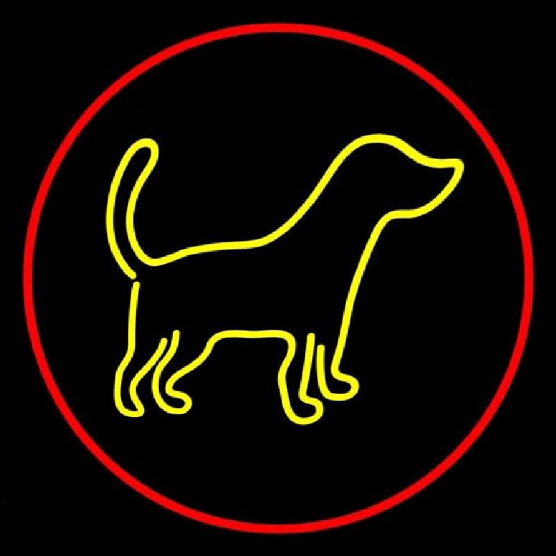 Logo Dog 3 Leuchtreklame