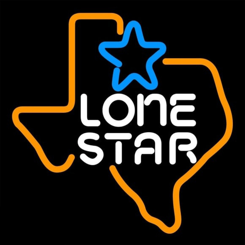 Lone Star Leuchtreklame