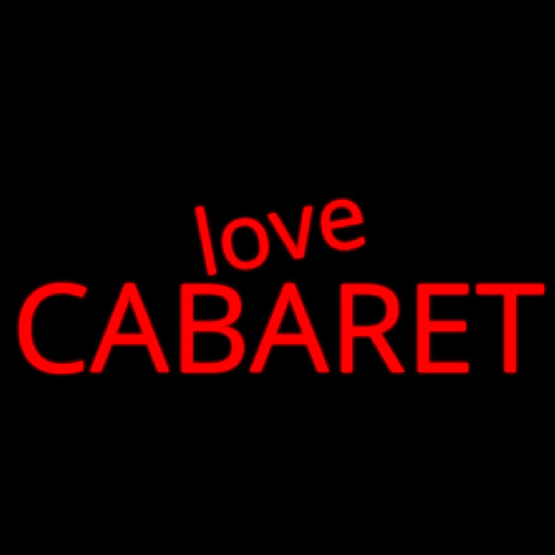 Love Cabaret Leuchtreklame