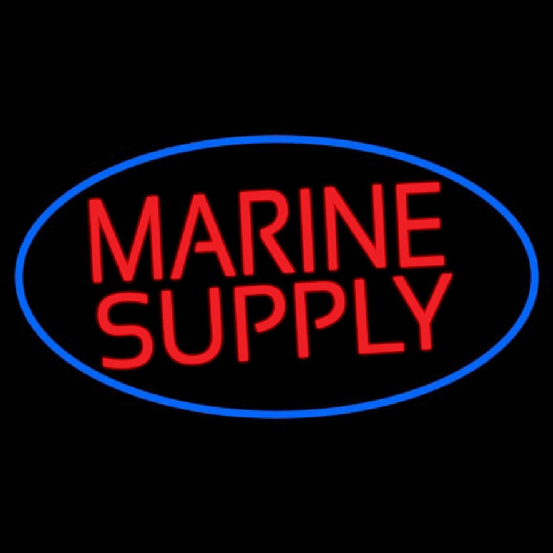 Marine Supply Leuchtreklame