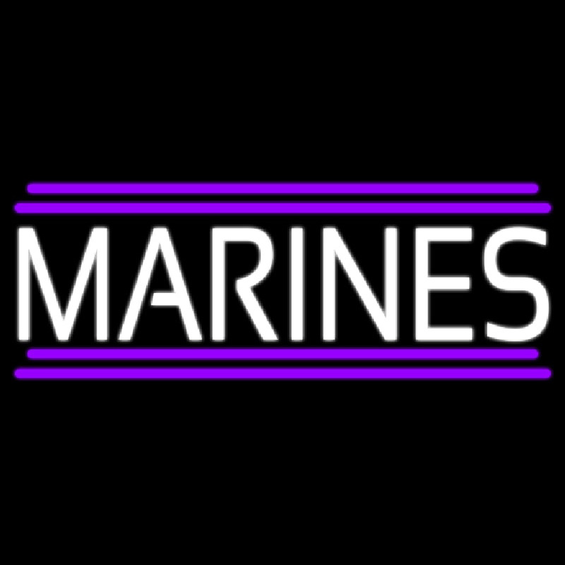 Marines Leuchtreklame