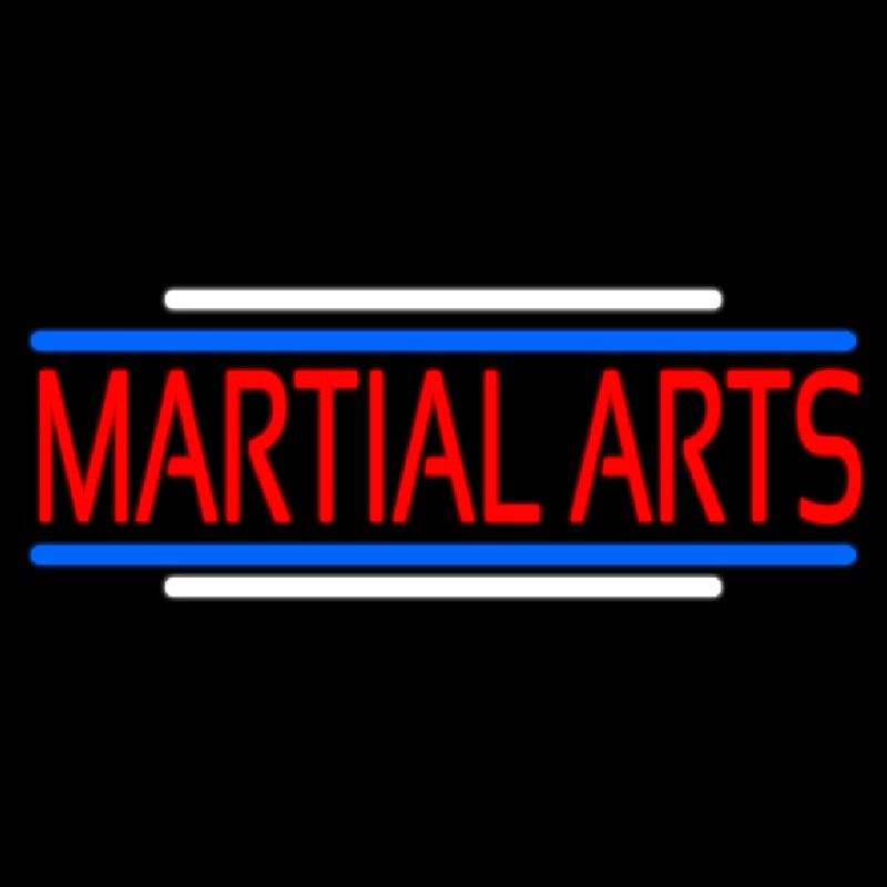 Martial Arts Leuchtreklame