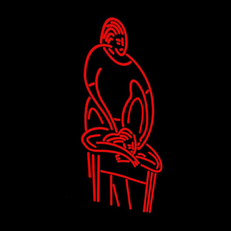 Massage Logo Leuchtreklame