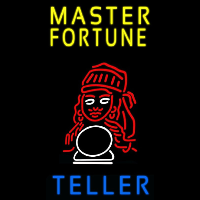 Master Fortune Teller Leuchtreklame