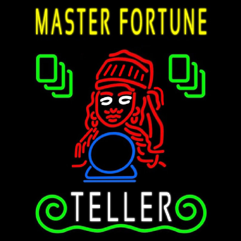 Master Fortune Teller Leuchtreklame