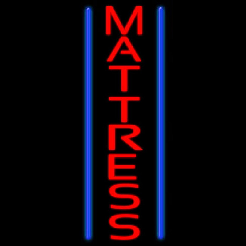 Mattress Leuchtreklame