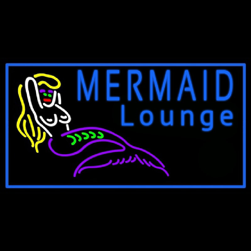 Mermaid Lounge Leuchtreklame