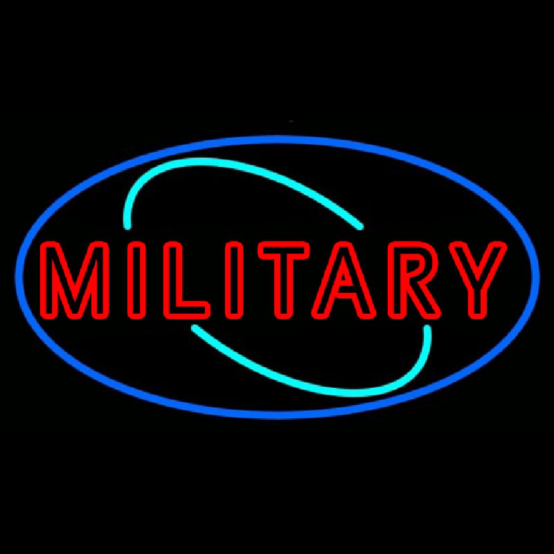 Military Leuchtreklame