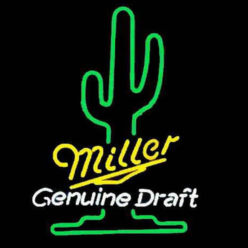 Miller Genuine Draft Bier Bar Offen Leuchtreklame