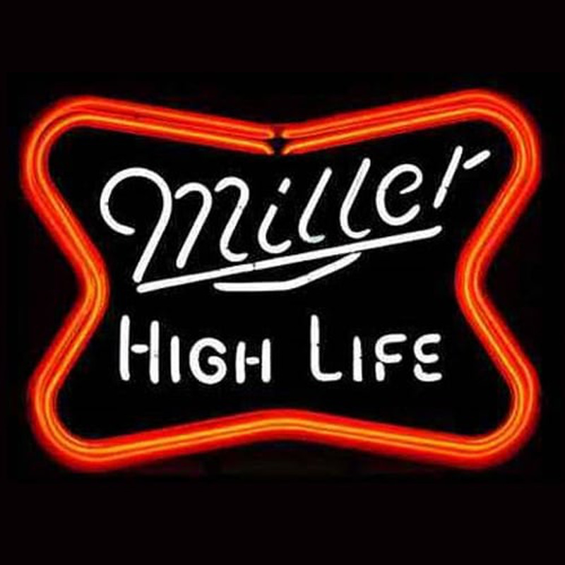 Miller High Life Bier Bar Offen Leuchtreklame