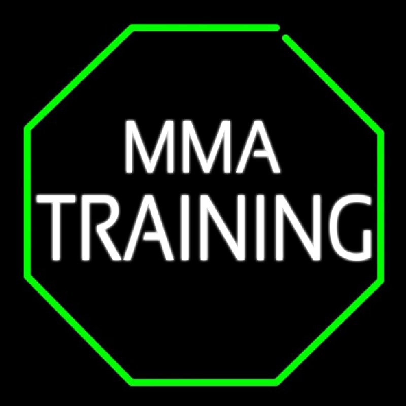 Mma Training Martial Arts Leuchtreklame