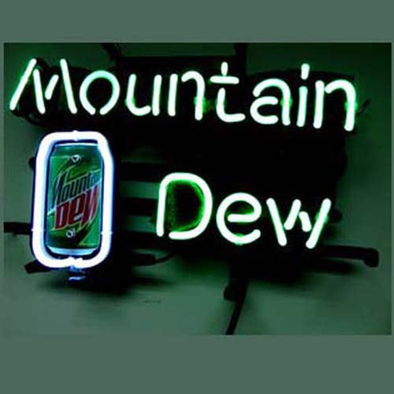 Mountain Dew Soda Bier Bar Leuchtreklame