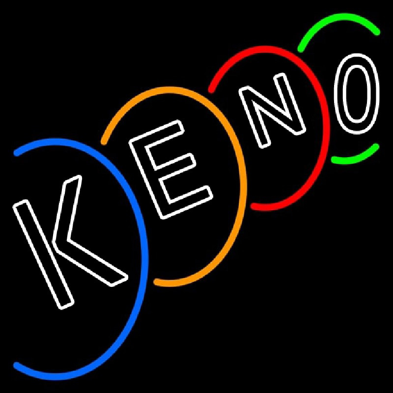 Multi Color Keno Leuchtreklame