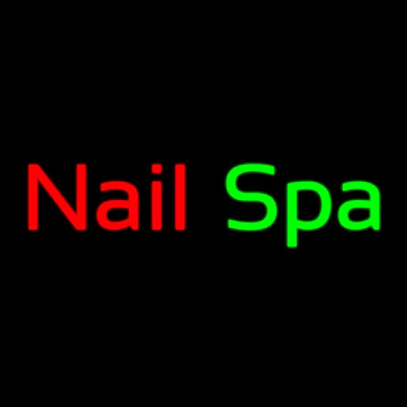 Nail Spa Leuchtreklame