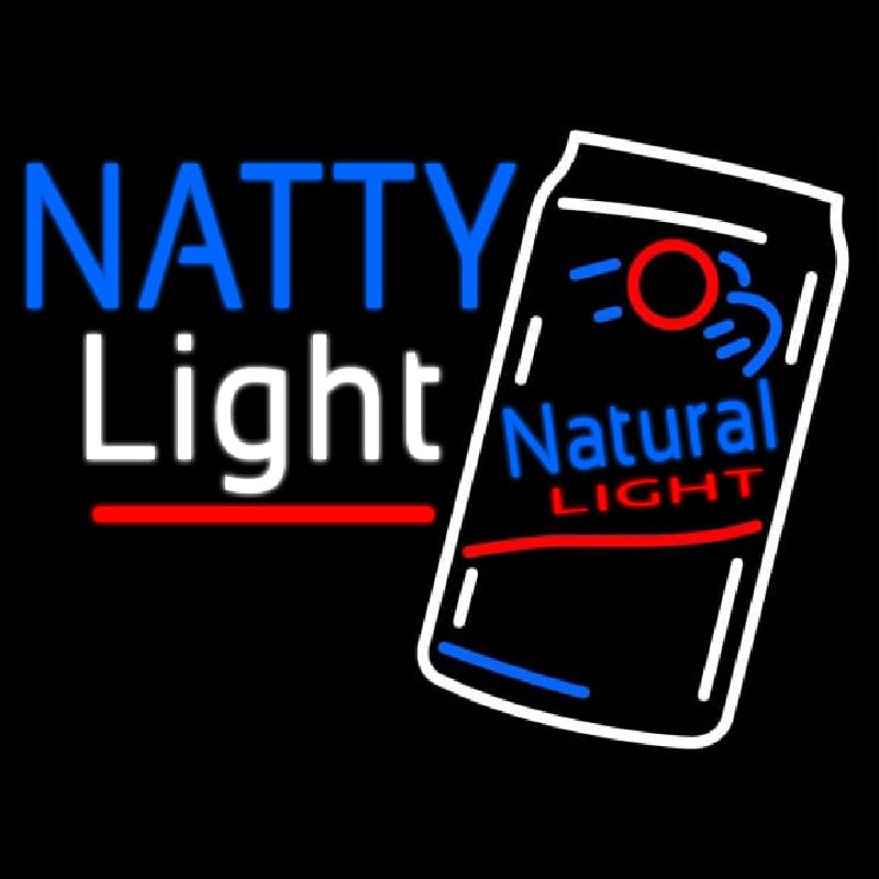 Natty Light Natural Light Beer Leuchtreklame