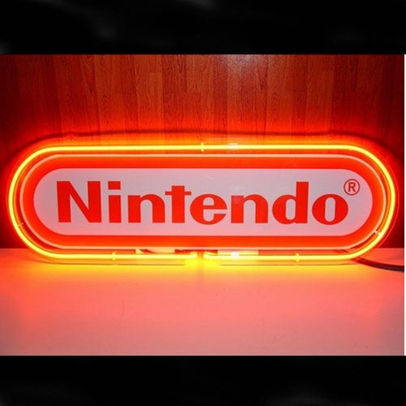 Nintendo Red Leuchtreklame