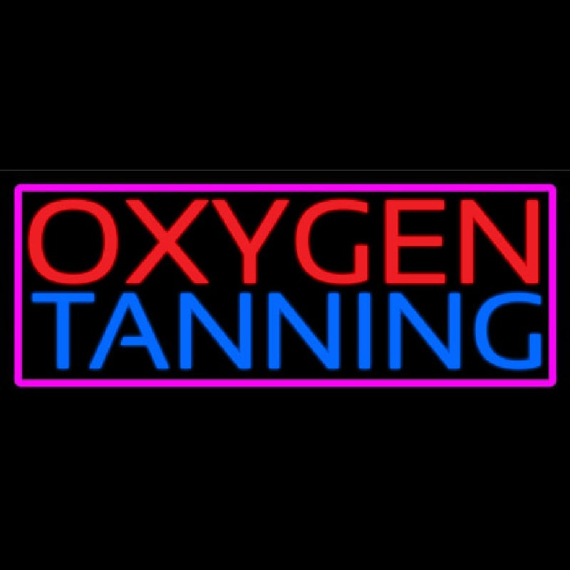 O ygen Tanning Leuchtreklame