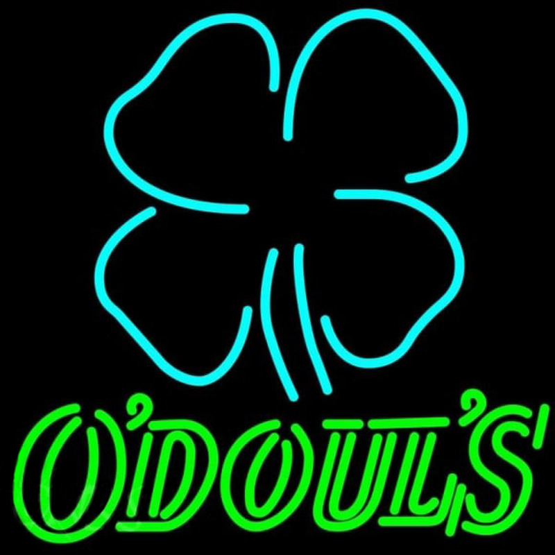 Odouls Clover Beer Sign Leuchtreklame