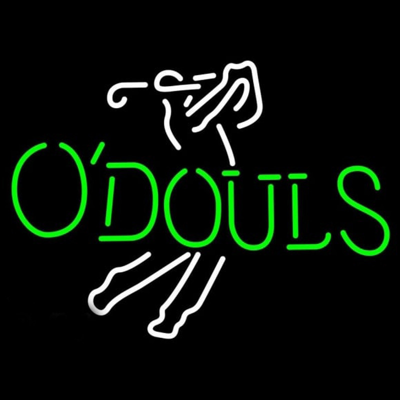 Odouls Golfer Beer Sign Leuchtreklame