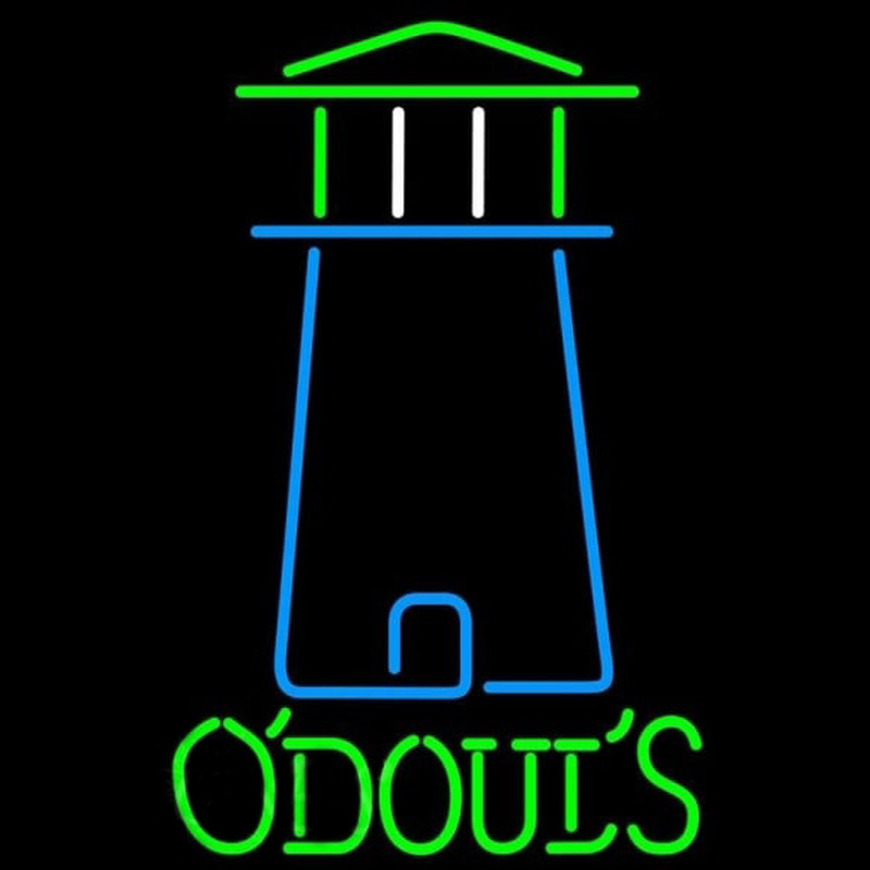 Odouls Lighthouse Art Beer Sign Leuchtreklame