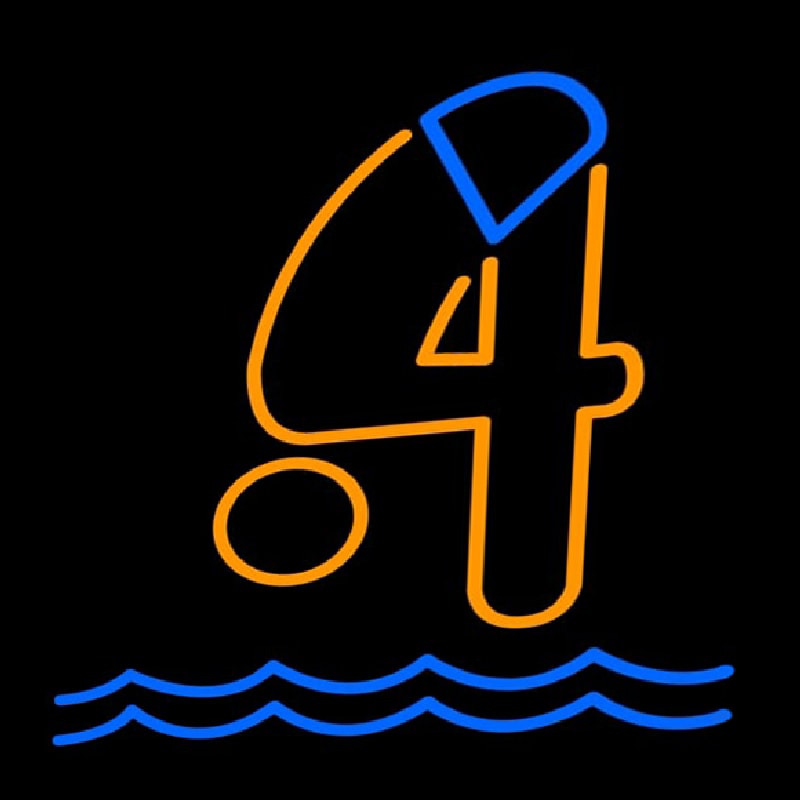 Olympic Sports Diving Leuchtreklame