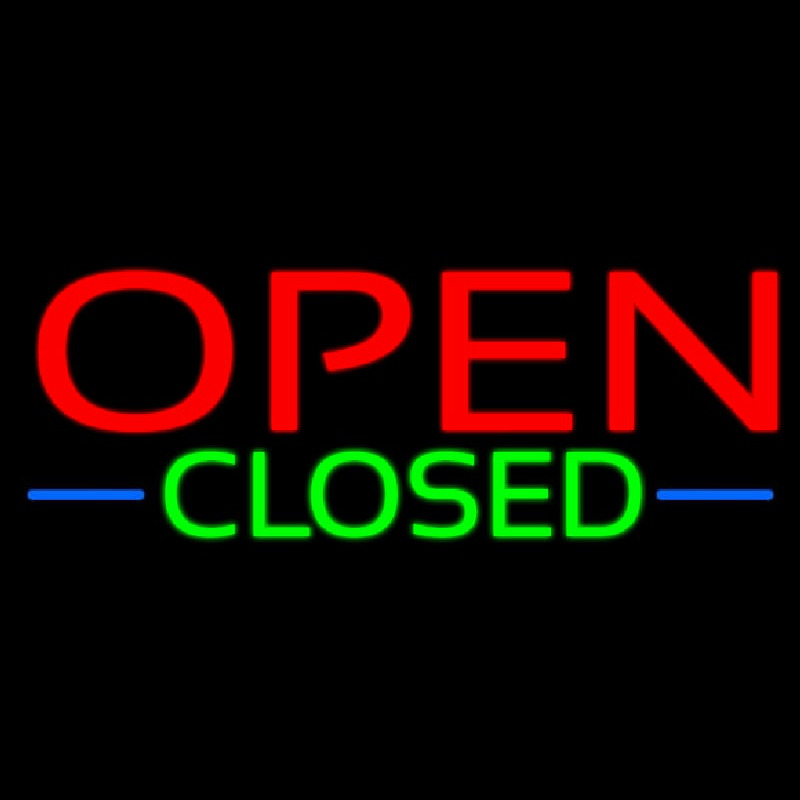 Open Closed Leuchtreklame