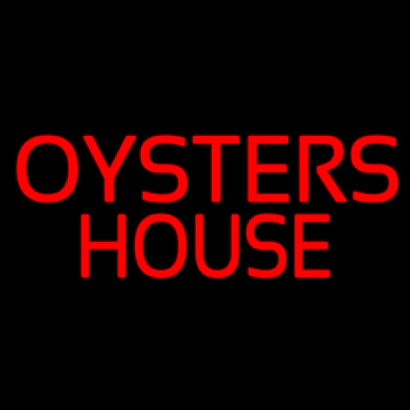 Oyster House Block Leuchtreklame