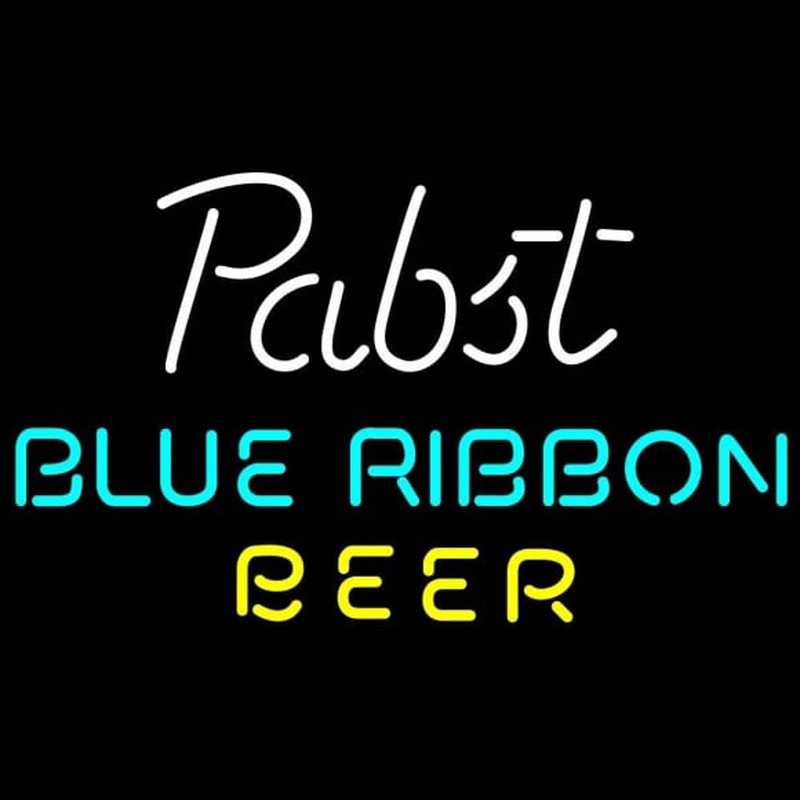 Pabst Blue- Ribbon Beer Te t Beer Sign Leuchtreklame