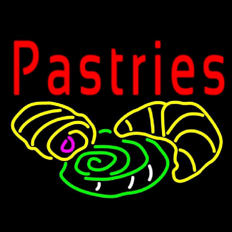 Pastries Leuchtreklame