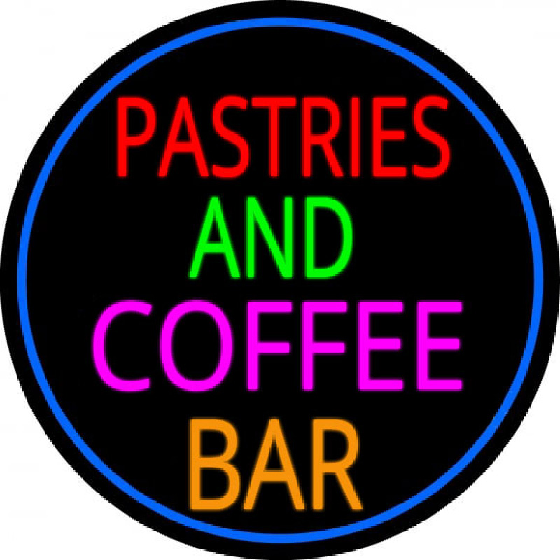 Pastries N Coffee Bar Leuchtreklame