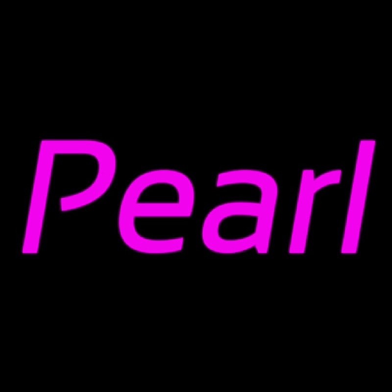 Pearl Pink Leuchtreklame