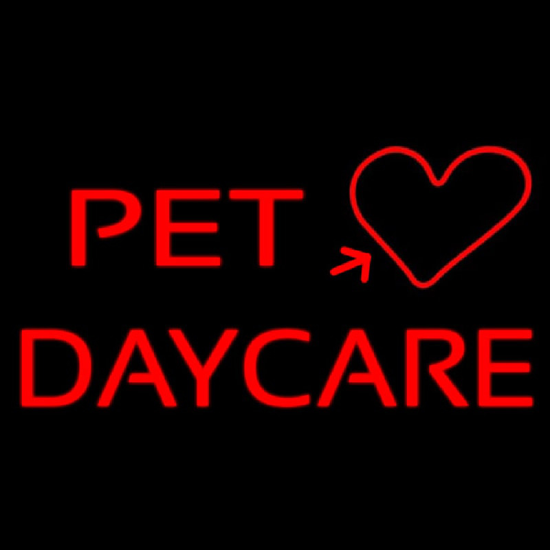 Pet Daycare Leuchtreklame
