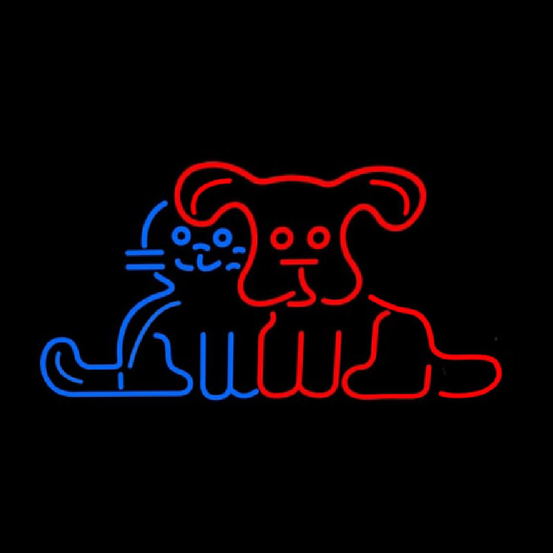 Pet Dog Logo Leuchtreklame